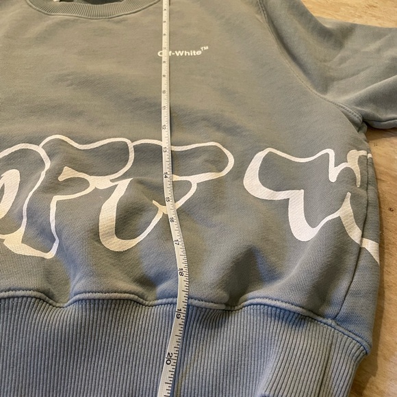 Virgil Abloh main label xxs sweatshirt like new - Picture 13 of 15